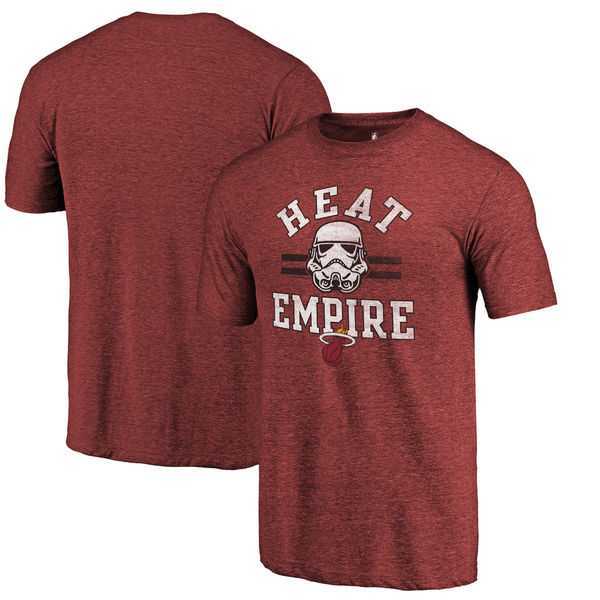 Miami Heat Fanatics Branded Cardinal Star Wars Empire Tri Blend T-Shirt,We sell and wholesale Miami Heat Fanatics Branded Cardinal Star Wars Empire Tri Blend T-Shirt on line form chian!